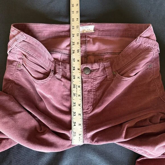 Rare Free People Cord Super Flare Sz 29